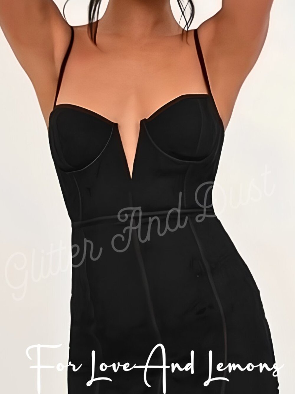 For Love And Lemons Julia Lace Bustier Mini Dress